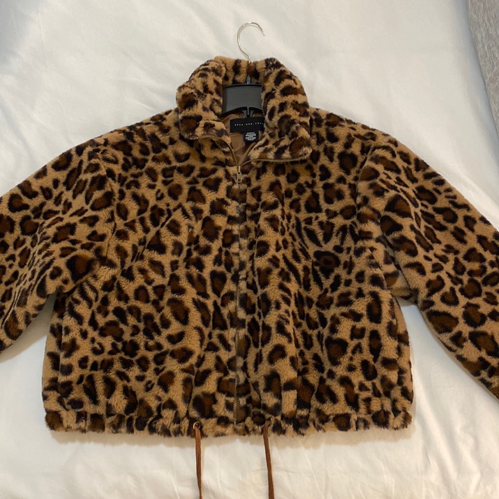 leopard print jacket